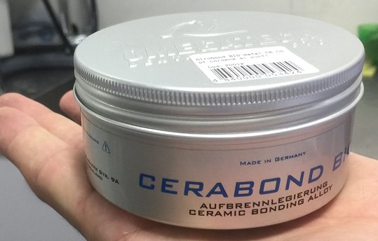 Aliage dentaire Cerabond - made in Germany