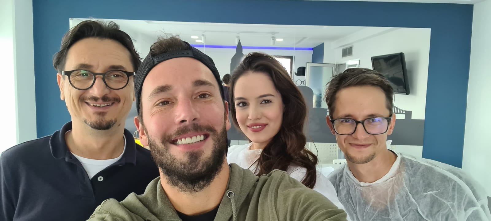 Après couronnes dentaire Zircone