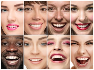 Sourires et jolies dents