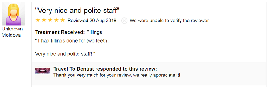 Témoignage Patient Anglais Clinique de Moldavie par What Clinic 2
